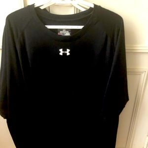 Lot of 3 men’s black under armour shirts